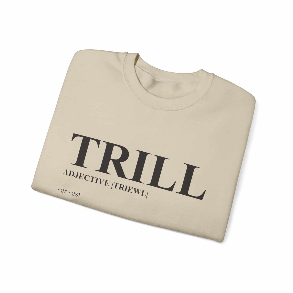 Trill Definition Crewneck Sweatshirt image 14