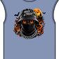 Spooky Streetwear Masked Unisex Garment-Dyed Muscle Tee image