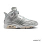 PSG x AJ 6 Metallic Silver Shoes Sneakers - nk0004782 image