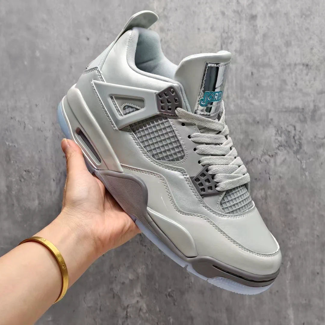 AJ 4 Blue Chill Photon Dust Shoes Sneakers - nk0004709 image 8
