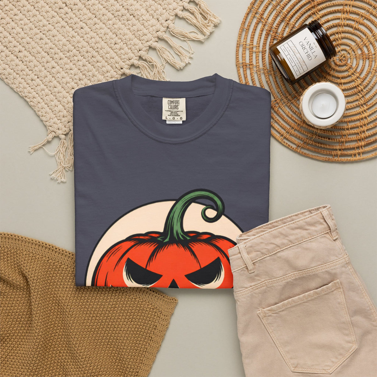Make Halloween Great Again Unisex Garment-Dyed T-shirt image 137