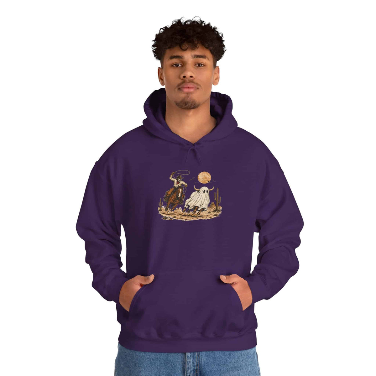 Halloween Cowboy Hooded Sweatshirt image 97