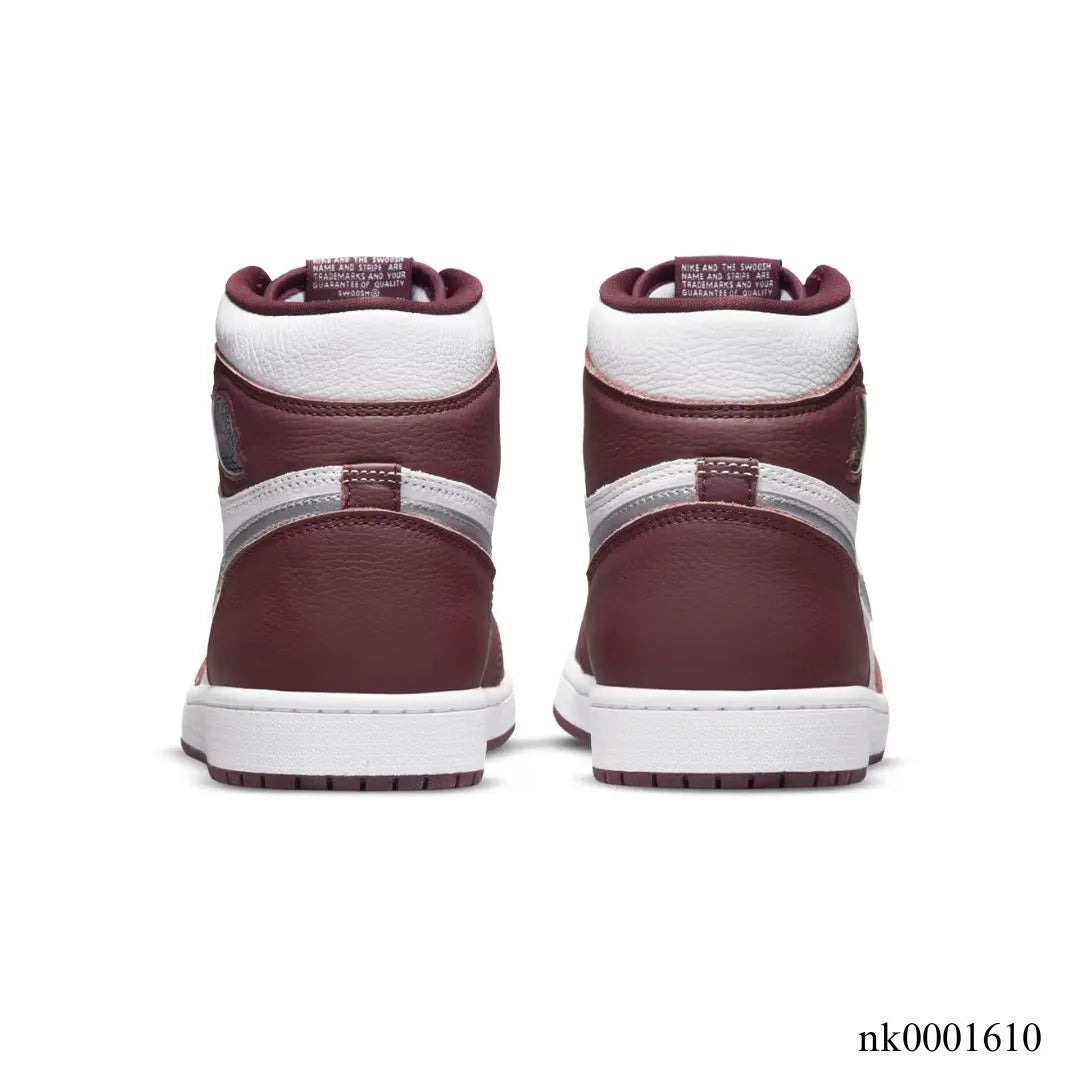 AJ 1 High OG Bordeaux Shoes Sneakers - nk0001610 image 4