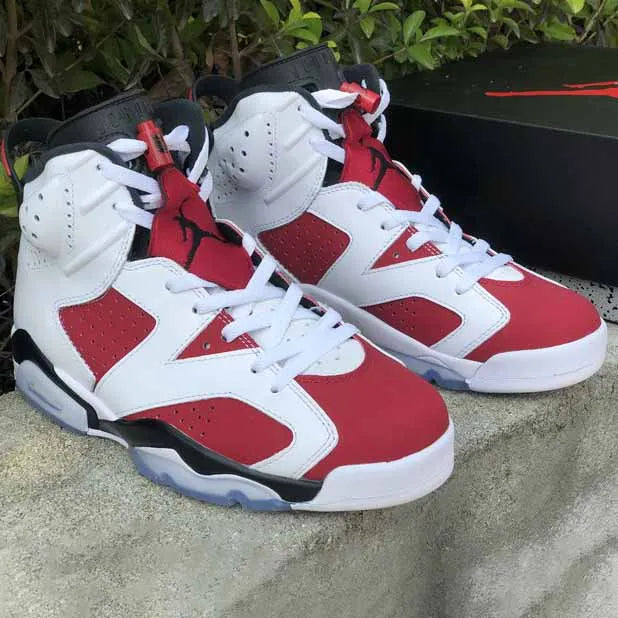 AJ 6 Carmine Shoes Sneakers - nk0000858 image 9
