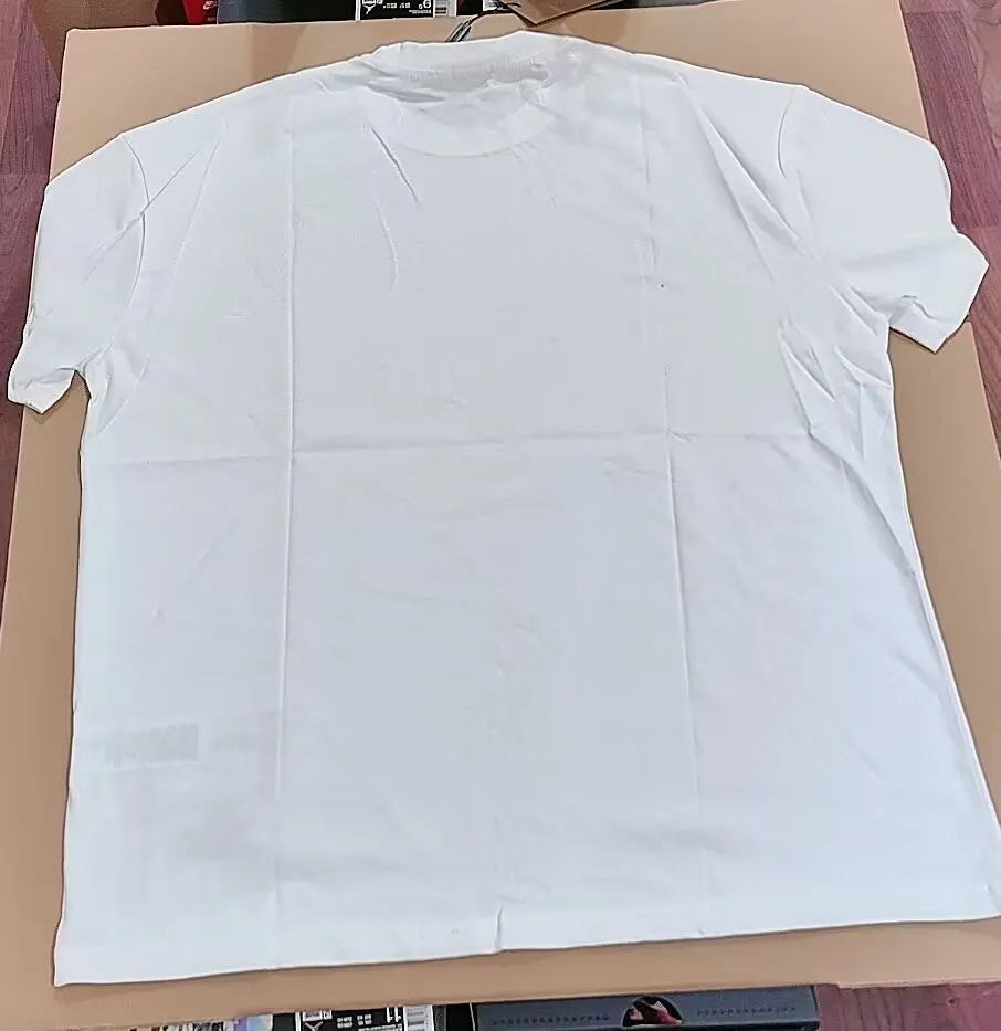 BUR Check Label T-Shirt in White - 384 - bbr0000384 image 4