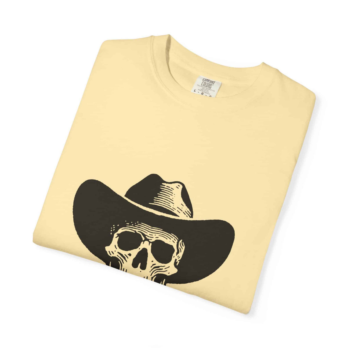 Outlaw Skull Unisex Garment-Dyed T-shirt image 23