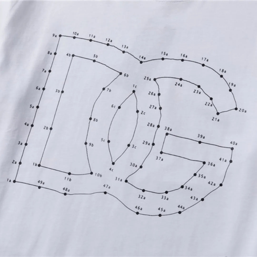 D&G Logo DG Print T-shirt in White - 109 - dng0000109 image 6