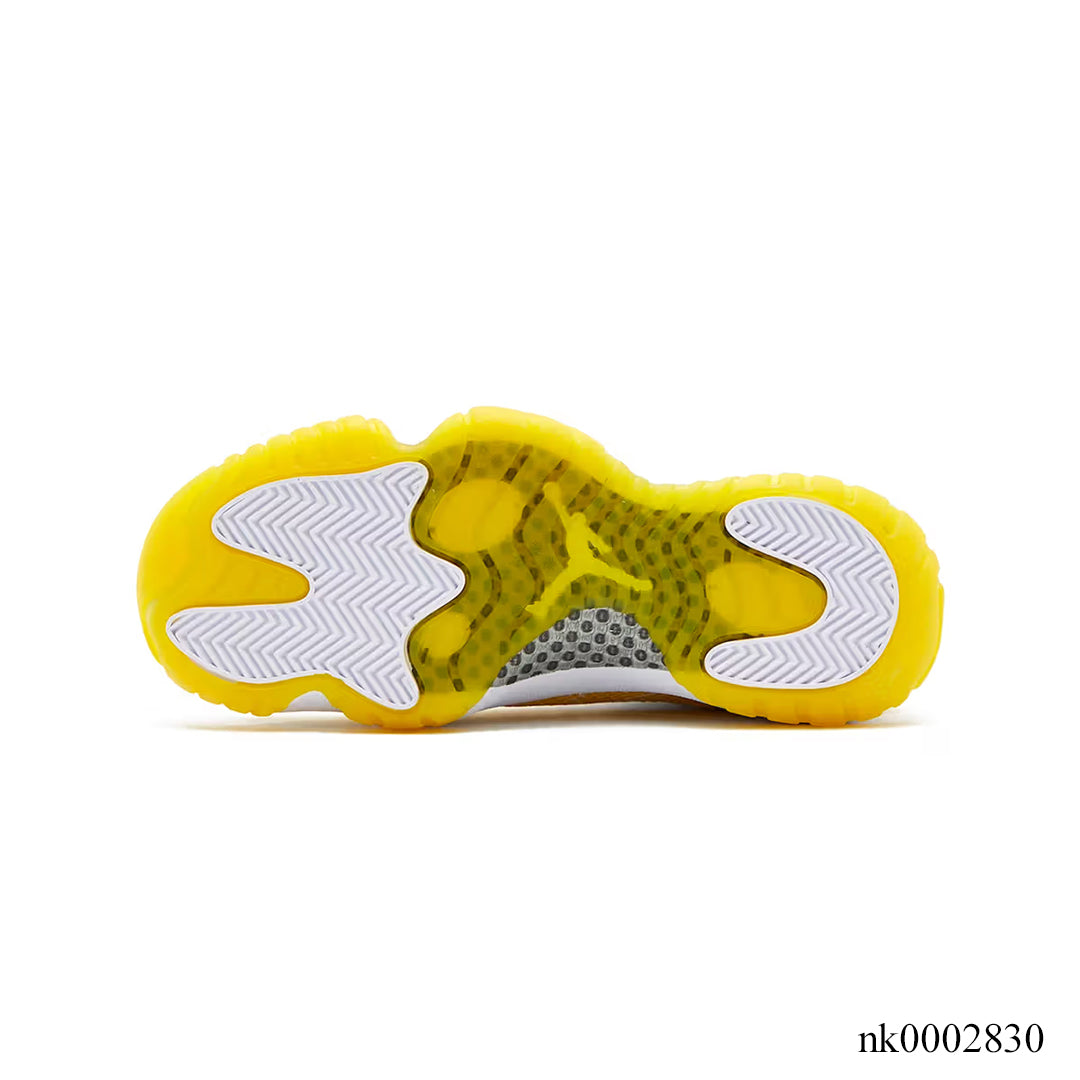 AJ 11 Retro Low Tour Yellow Snakeskin Shoes Sneakers - nk0002830 image 3