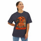 Midnight Cat Unisex Oversized Boxy Tee image 27