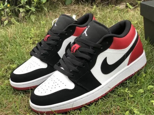 AJ 1 Low Black Toe Shoes Sneakers - nk0000732 image 9