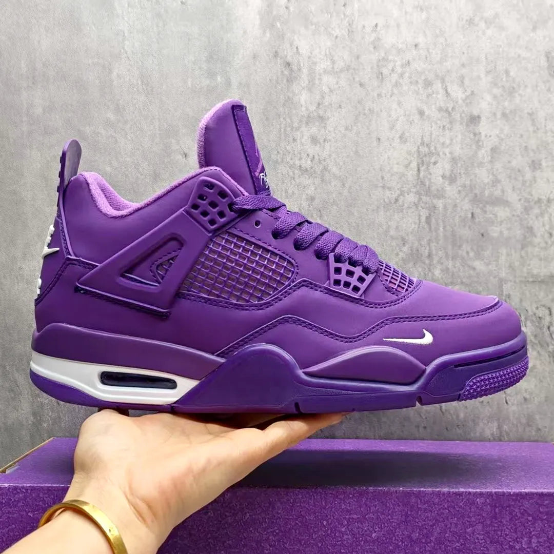 Nigel Sylvester x AJ 4 Purple Shoes Sneakers - nk0004676 image 10