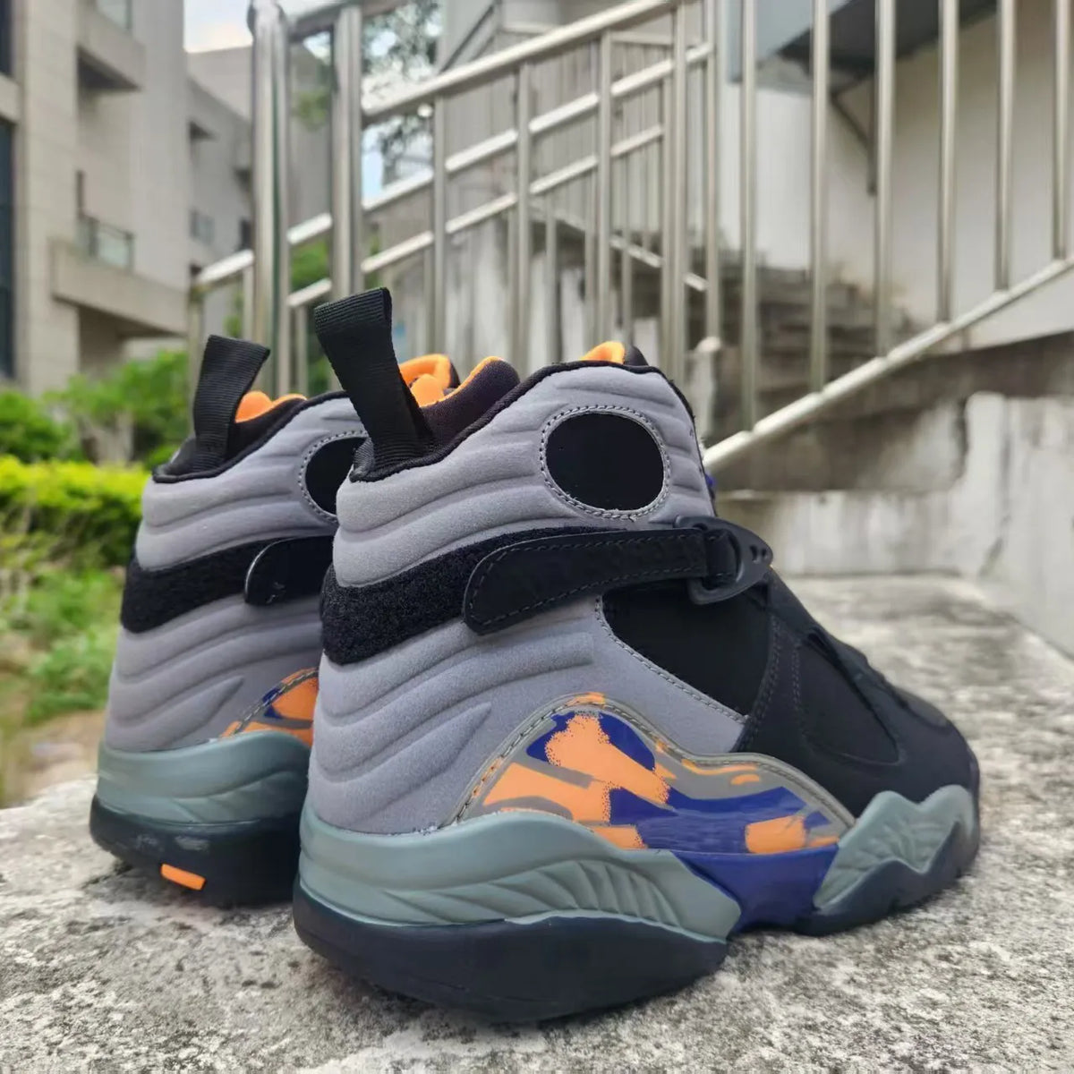 AJ 8 Retro 'Phoenix Suns' Shoes Sneakers – nk0005500 image 4