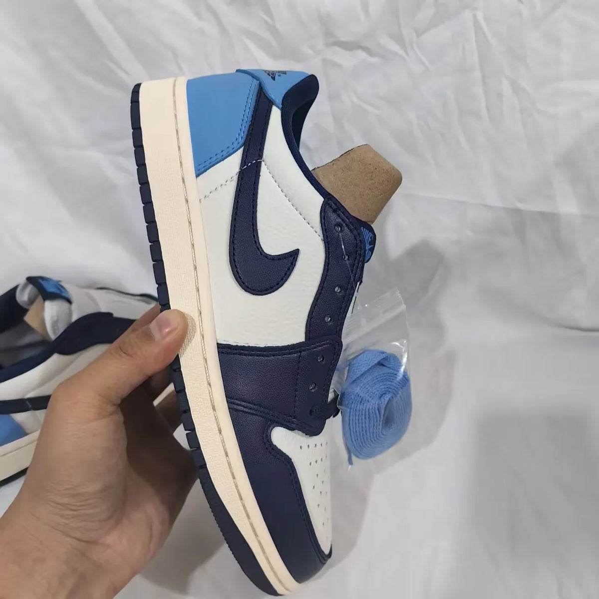 AJ 1 Low OG Obsidian Shoes Sneakers - nk0004194 image 5