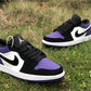 AJ 1 Low Court Purple (GS) Shoes Sneakers - nk0000731 image 5