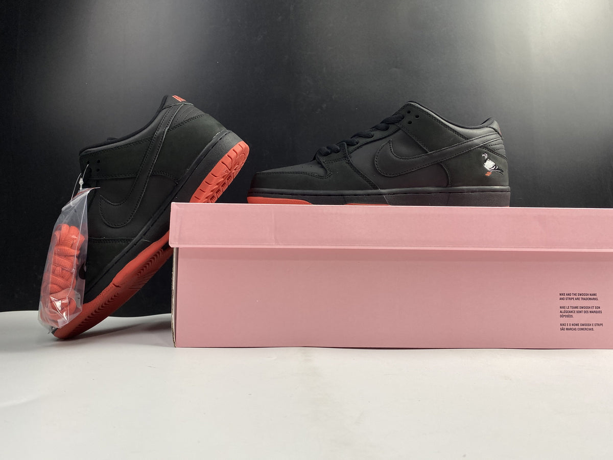 SB Dunk Low Black Pigeon Shoes Sneakers - nk0001440 image 8