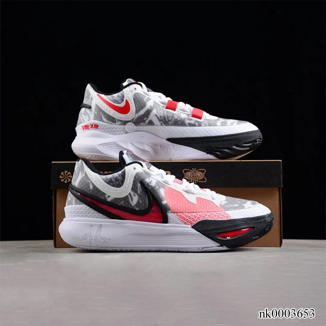 Kyrie 8 White/University Red Shoes Sneakers - nk0003653 image 6