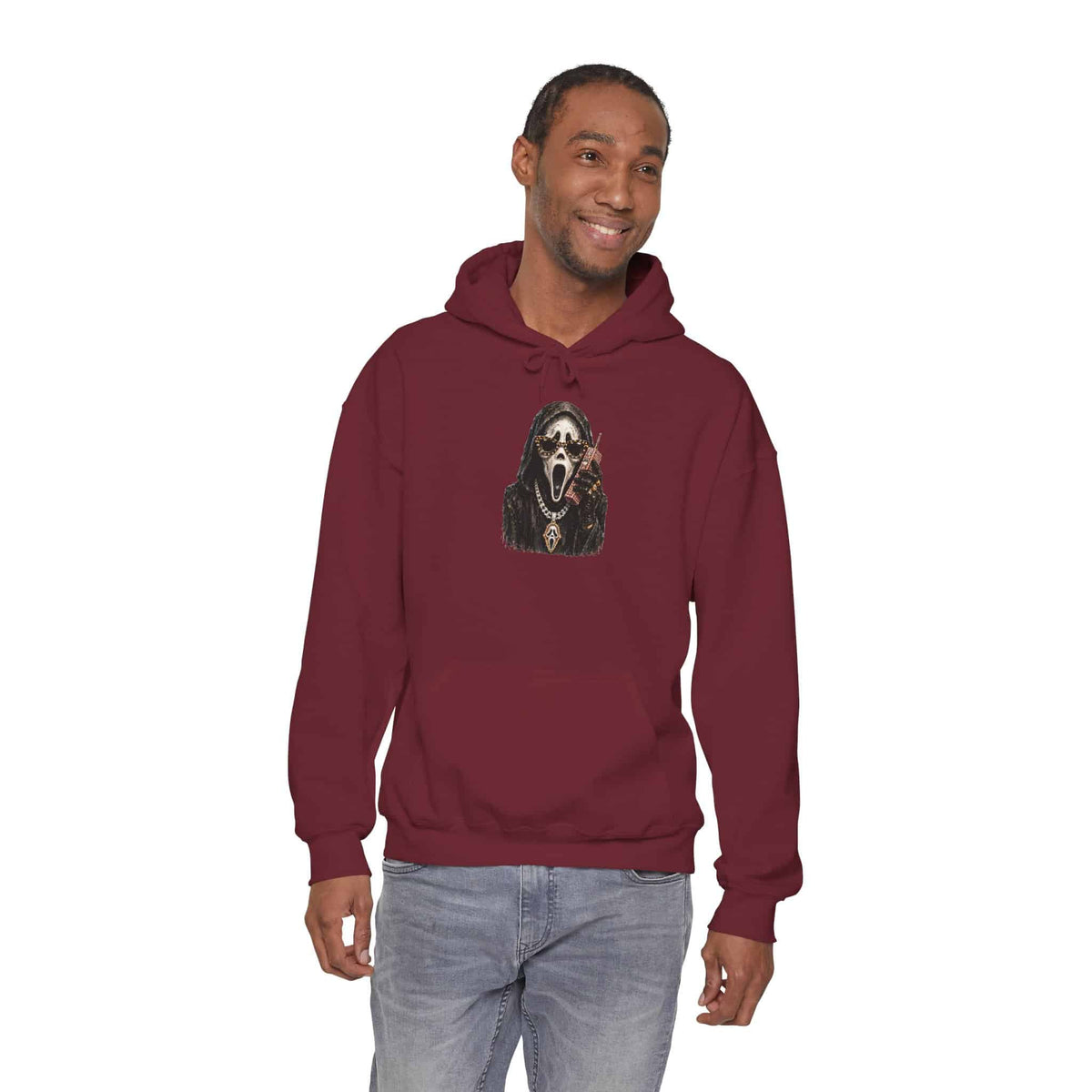 Halloween Ghostface Hooded Sweatshirt image 83