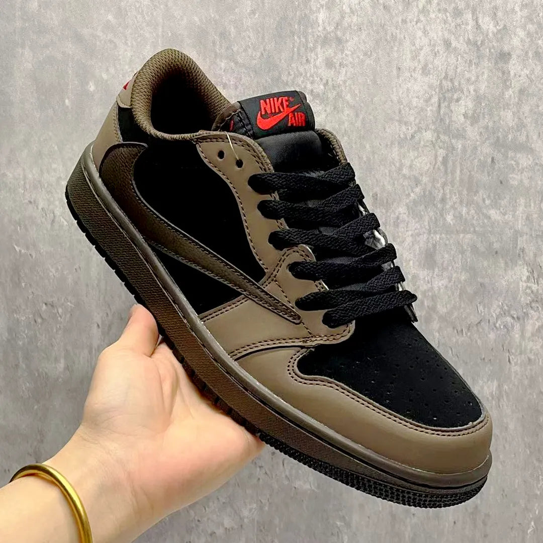 Travis Scott x AJ 1 Low OG Brown Shoes Sneakers – nk0004765 image 3
