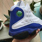 AJ 13 Retro White Hyper Royal Black Shoes Sneakers - nk0000665 image 19
