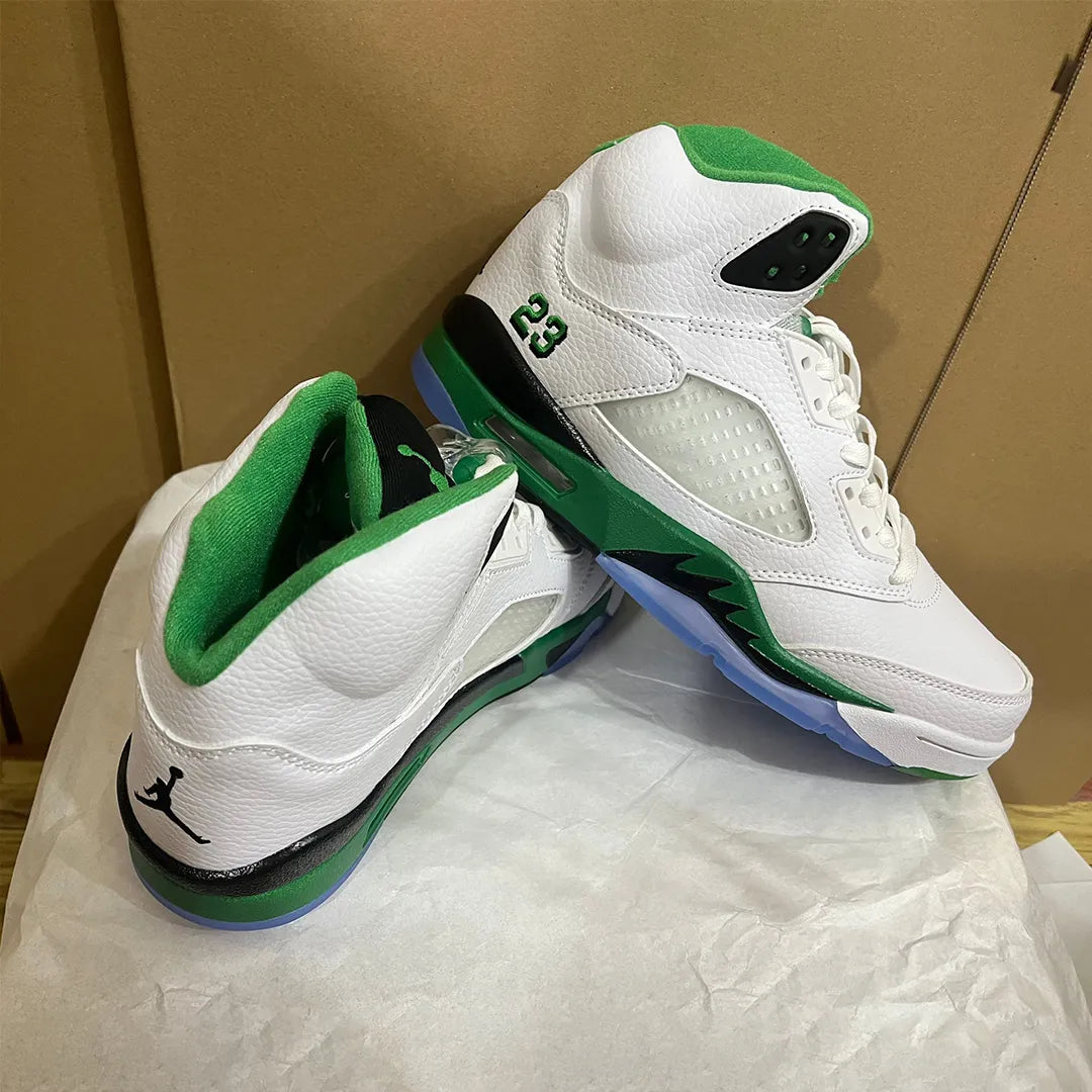 AJ 5 Lucky Green Shoes Sneakers - nk0003248 image 7