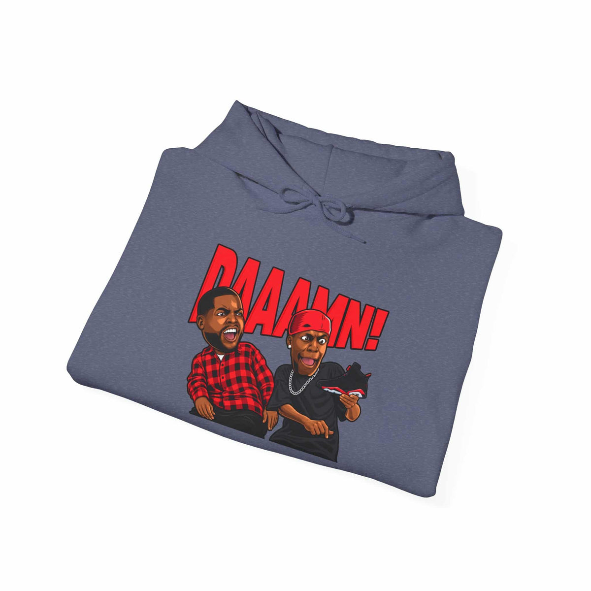Graphic Print Hooded Sweatshirt - POD0035 image 43