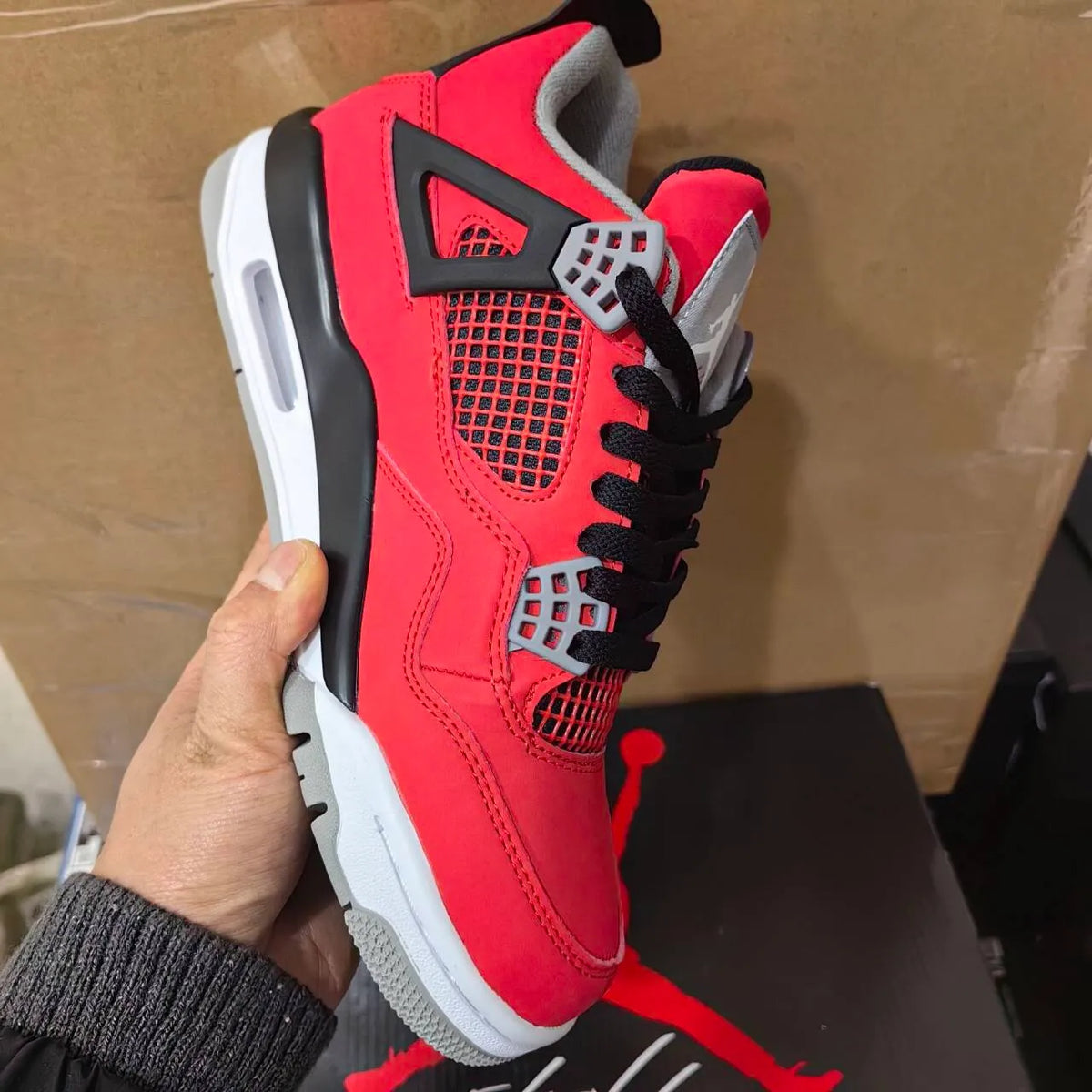 AJ 4 Retro Toro Bravo Shoes Sneakers - nk0001641 image 4