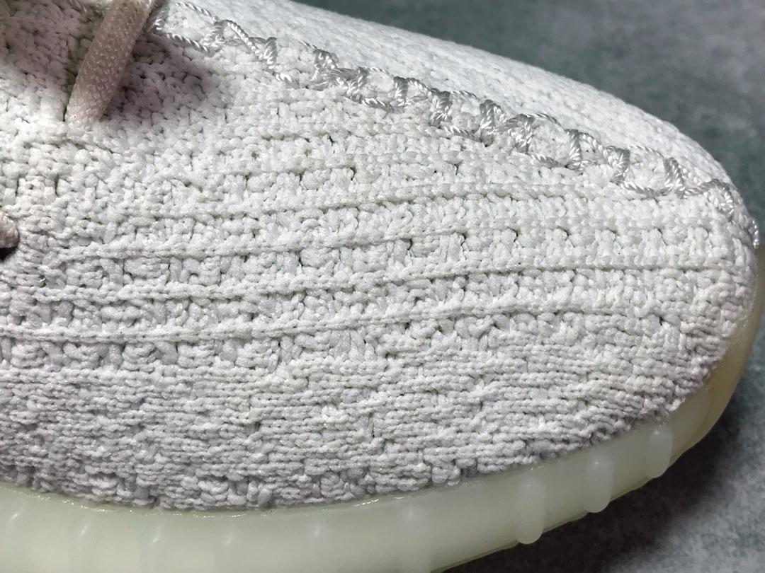 YzY Boost 350 V2 Cream/Triple White Shoes Sneakers - ad0000020 image 11