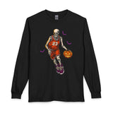 Halloween Basketball Long Sleeve T-Shirt image 0