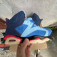 Awake NY x AJ 6 “Midnight Navy”/“Blueberry” Shoes Sneakers - nk0005225 image 8