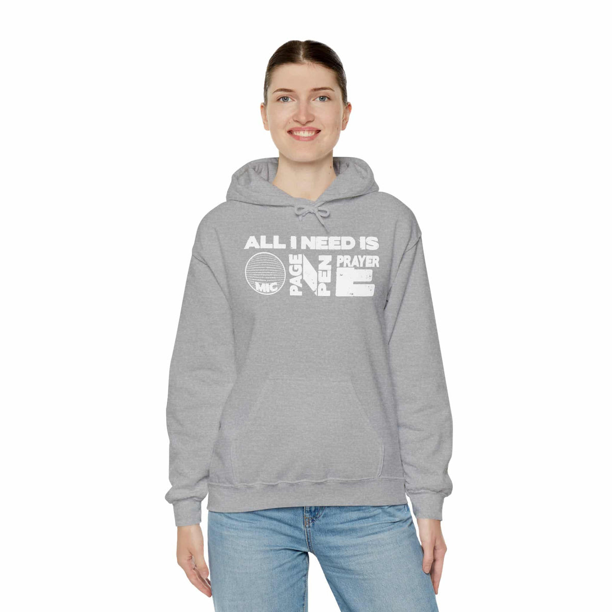 ALL_I_NEED_IS Unisex Heavy Blend™ Hooded Sweatshirt image 10