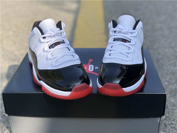 AJ 11 Retro Low Concord Bred Shoes Sneakers - nk0000611 image 9