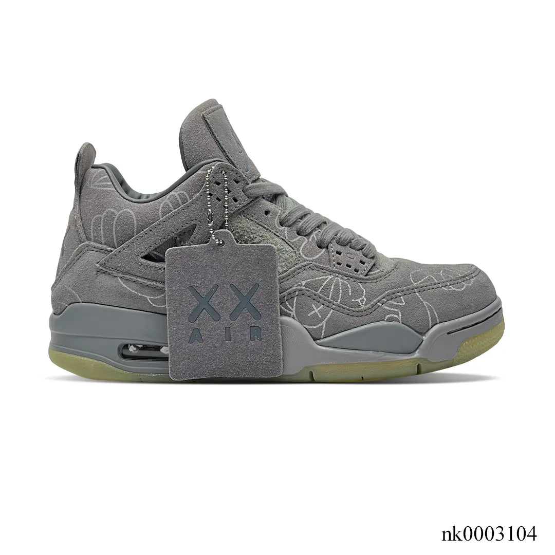 KAWS x AJ 4 Cool Grey Shoes Sneakers – nk0003104 image