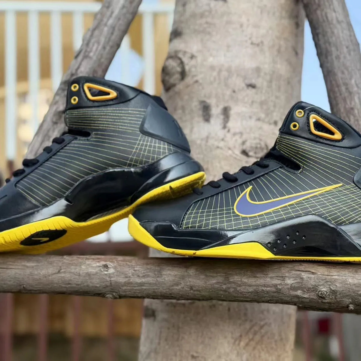 NK Hyperdunk Supreme 'Lakers Away' Shoes Sneakers - nk0005456 image 3