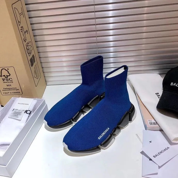BLCG Speed 2.0 Recycled Knit Blue Black Shoes Sneakers - bl0000009 image 3