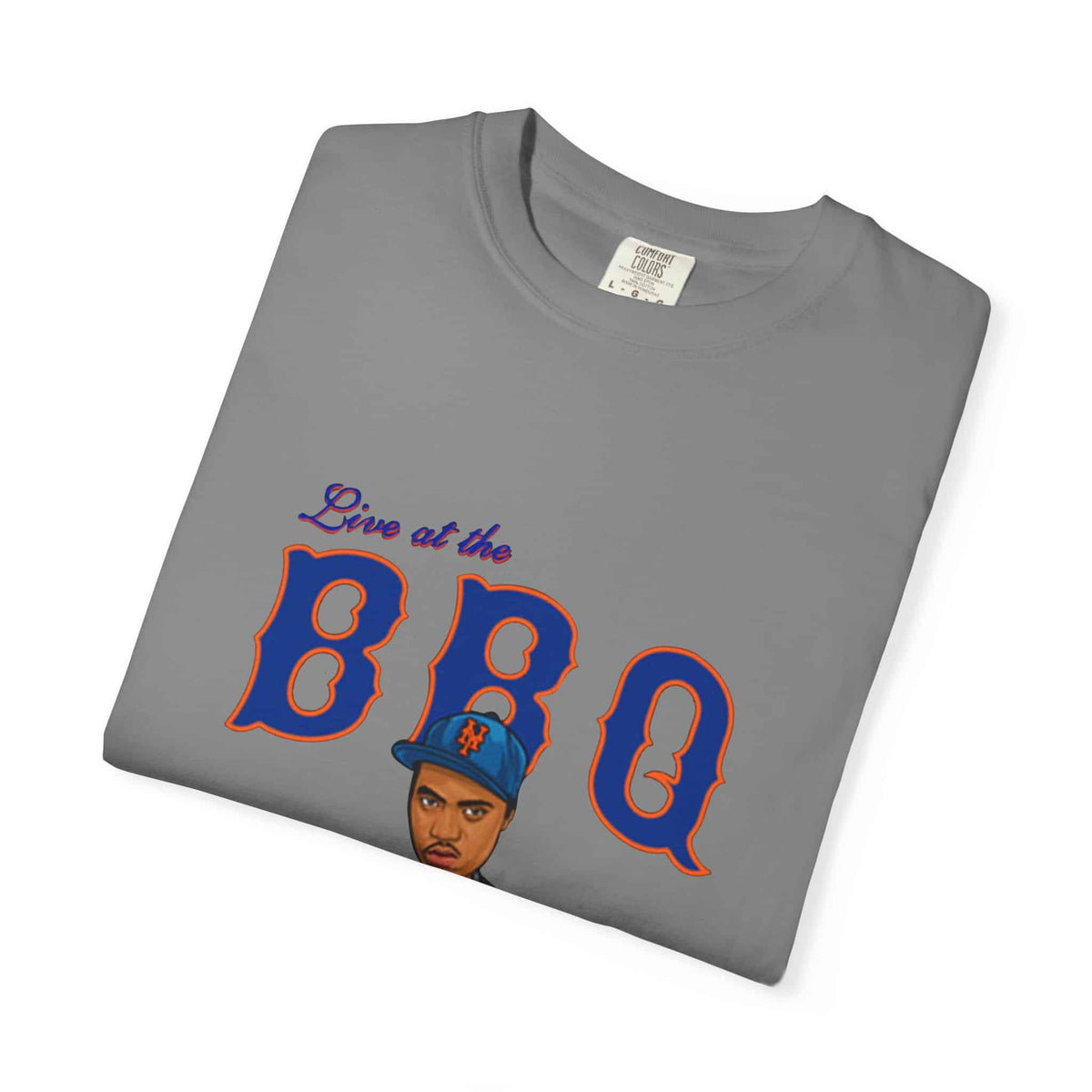 Rap Nas Live At The BBQ Unisex Garment-Dyed T-shirt image 46