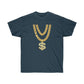 Necklace Dollar Men T-Shirt - Blue Dusk, 2XL image