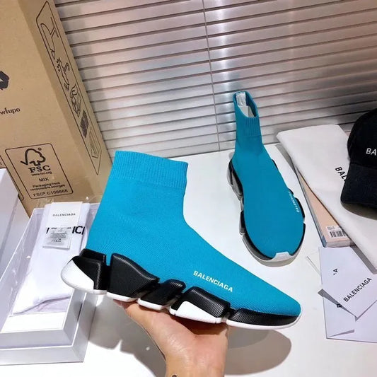 BLCG Speed 2.0 Recycled Knit Cyan Black Shoes Sneakers - bl0000010 image 2