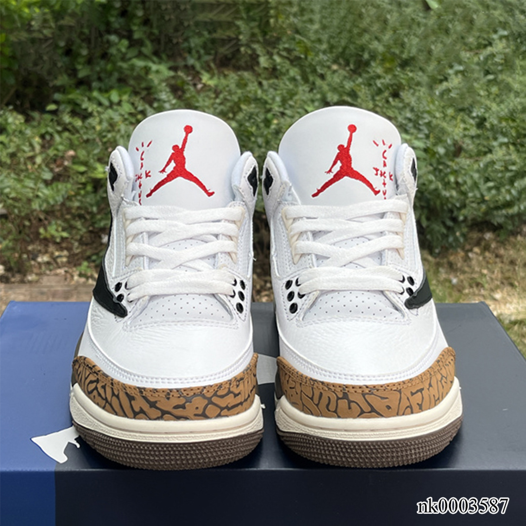 AJ 3 x Travis Scott Palomino Shoes Sneakers - nk0003587 image 4