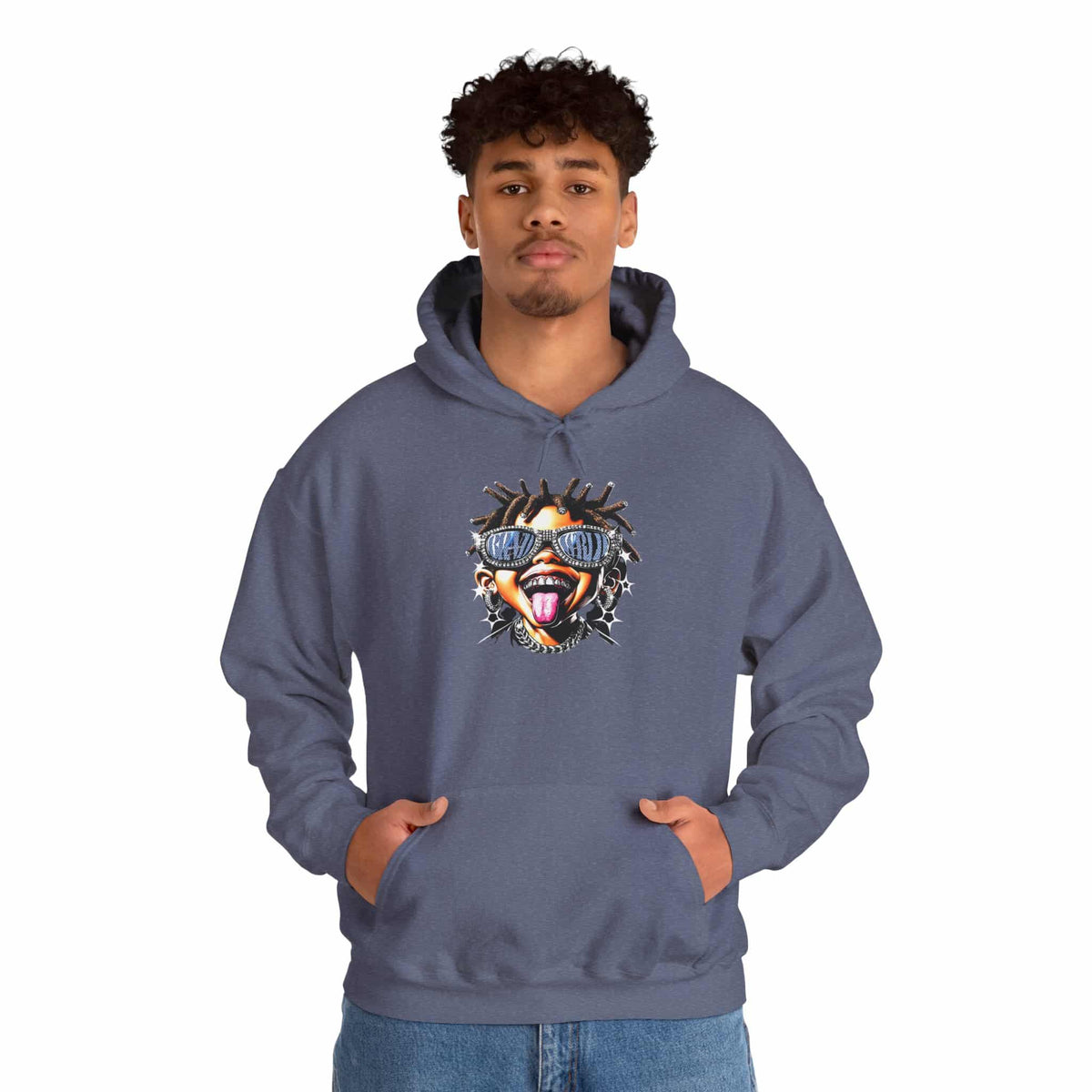 Diamond Drip Hooded Sweatshirt image 91