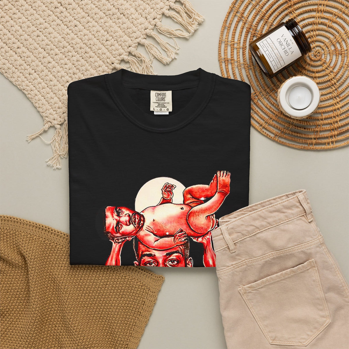 Nas The Last Word Unisex Garment-Dyed T-shirt image 3