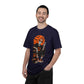 Retro Skater Skeleton Halloween Unisex Garment-Dyed T-shirt image 70