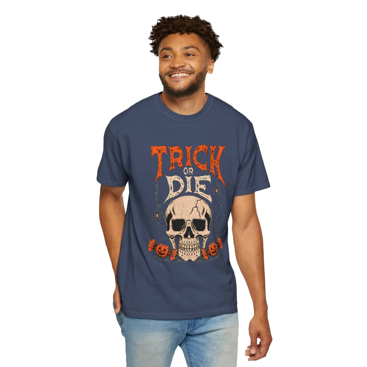 TRICK OR DIE Unisex Garment-Dyed T-shirt image 108