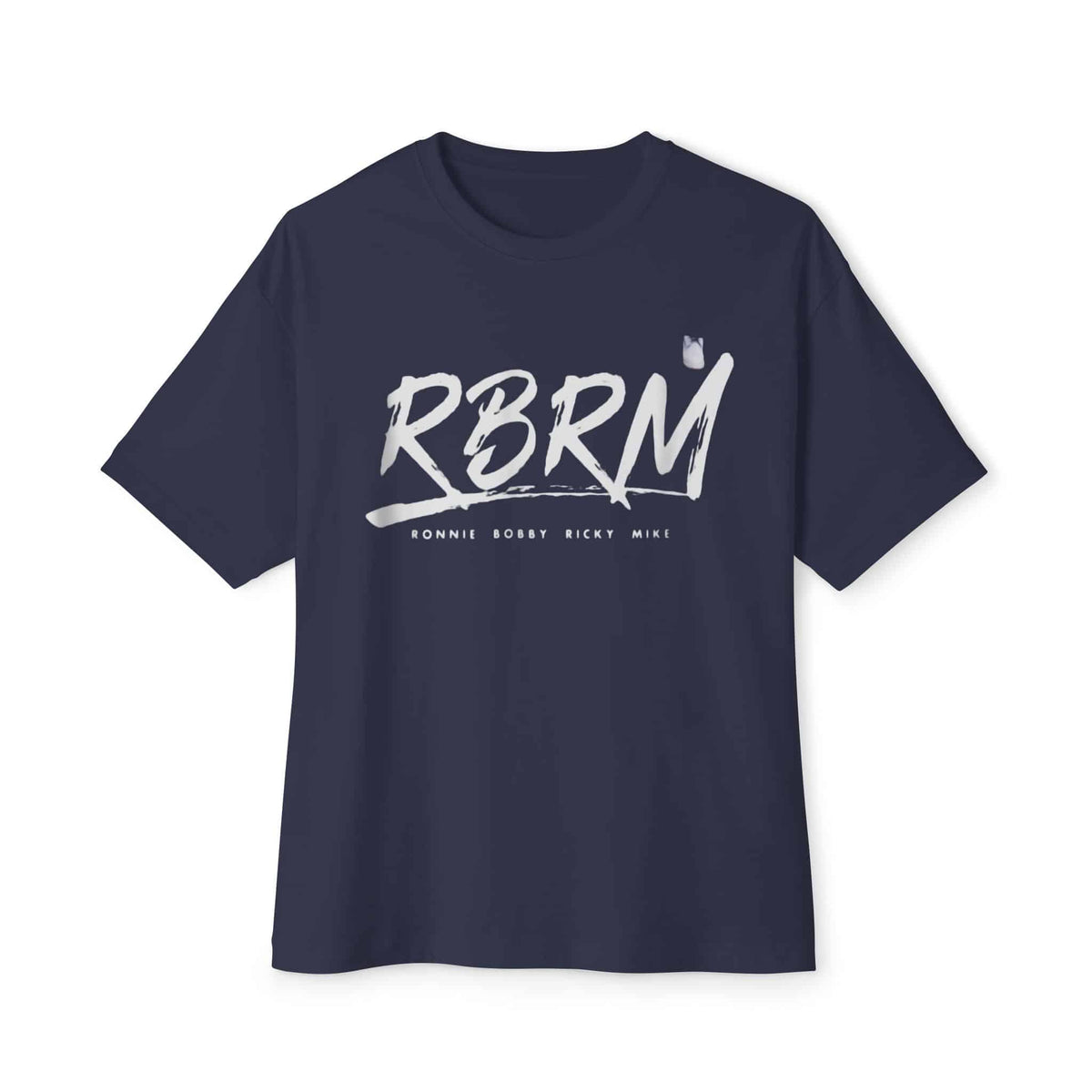RBRM Tour Unisex Oversized Boxy Tee - Navy, 3XL image