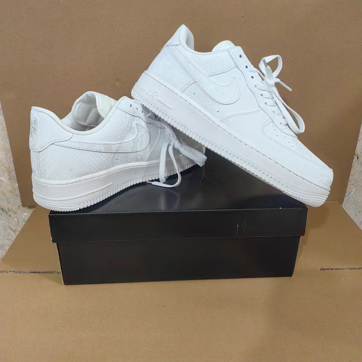 Kobe Bryant x AF 1 Low Triple White Shoes Sneakers - nk0004496 image 12