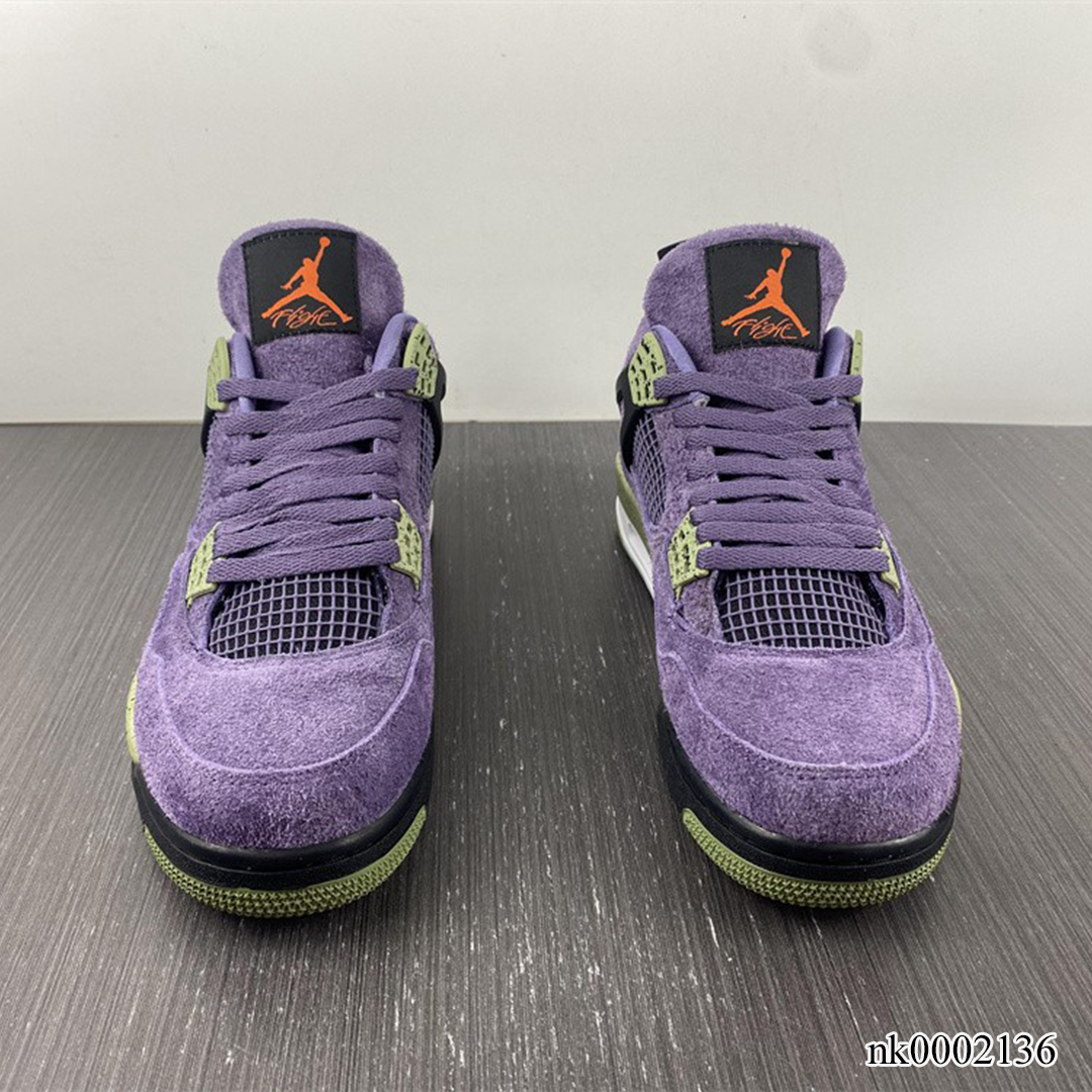AJ 4 Canyon Purple Shoes Sneakers - nk0002136 image 5