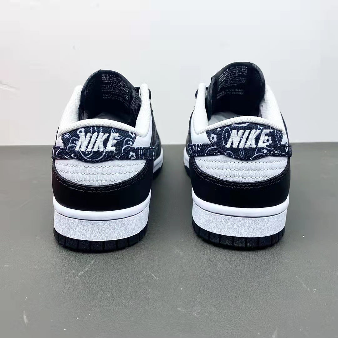 Dunk Low Black Paisley Shoes Sneakers - nk0001836 image 4