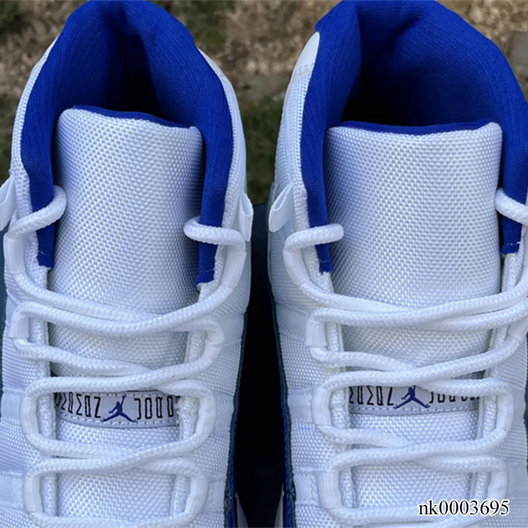 AJ 11 Blue White Shoes Sneakers - nk0003695 image 7