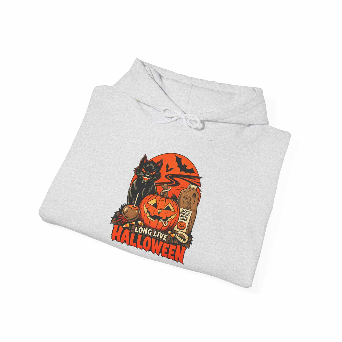 Midnight Cat Hooded Sweatshirt image 107