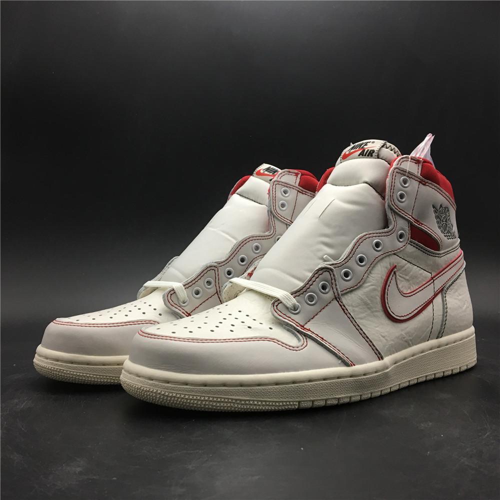 AJ 1 Retro High Phantom Gym Red Shoes Sneakers - nk0000301 image 12
