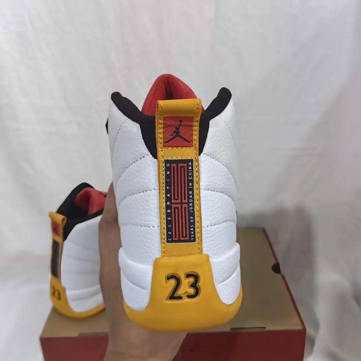 AJ 12 Retro '25 Years in China' Shoes Sneakers - nk0005493 image 11